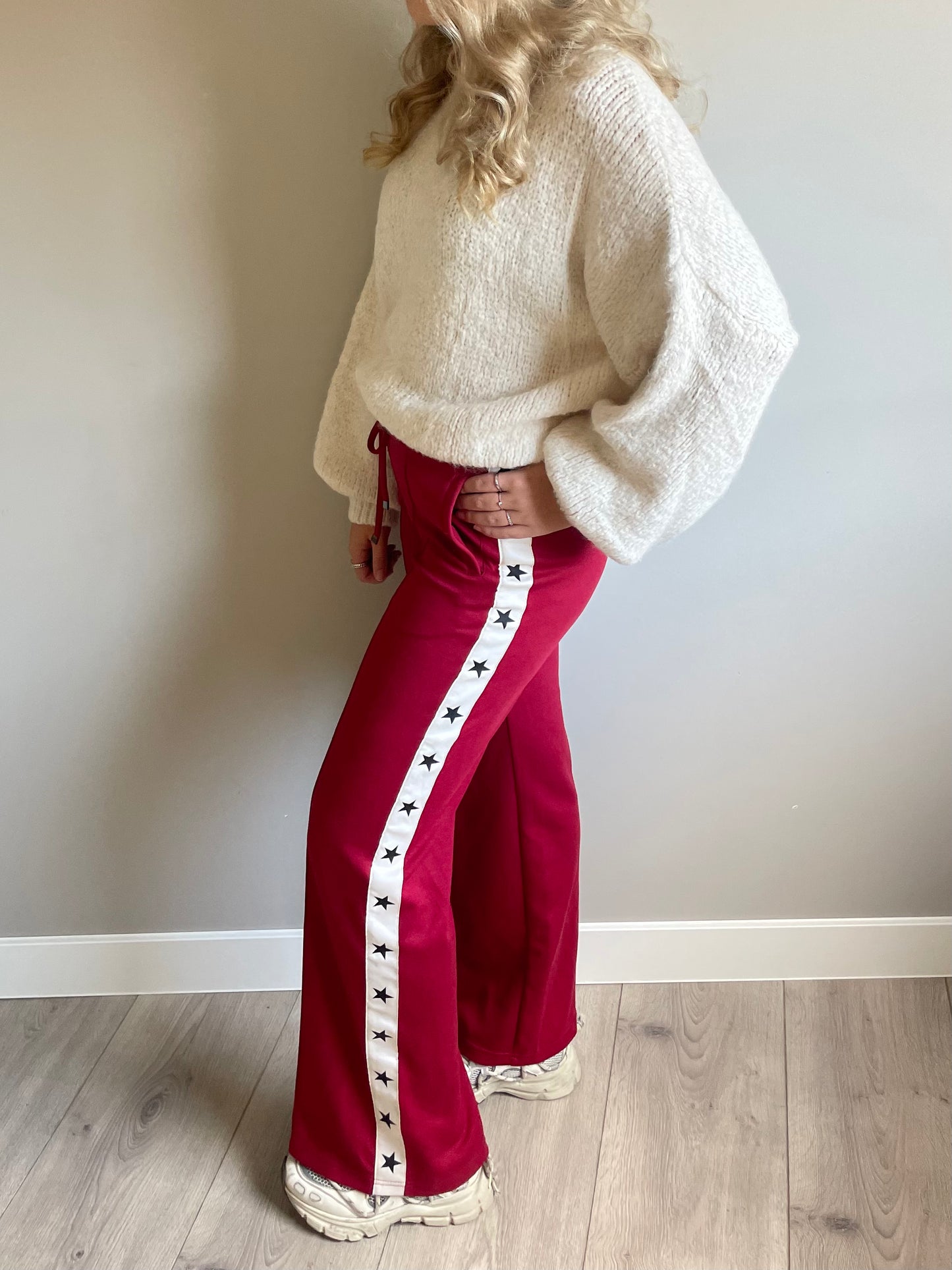 Skye broek rood
