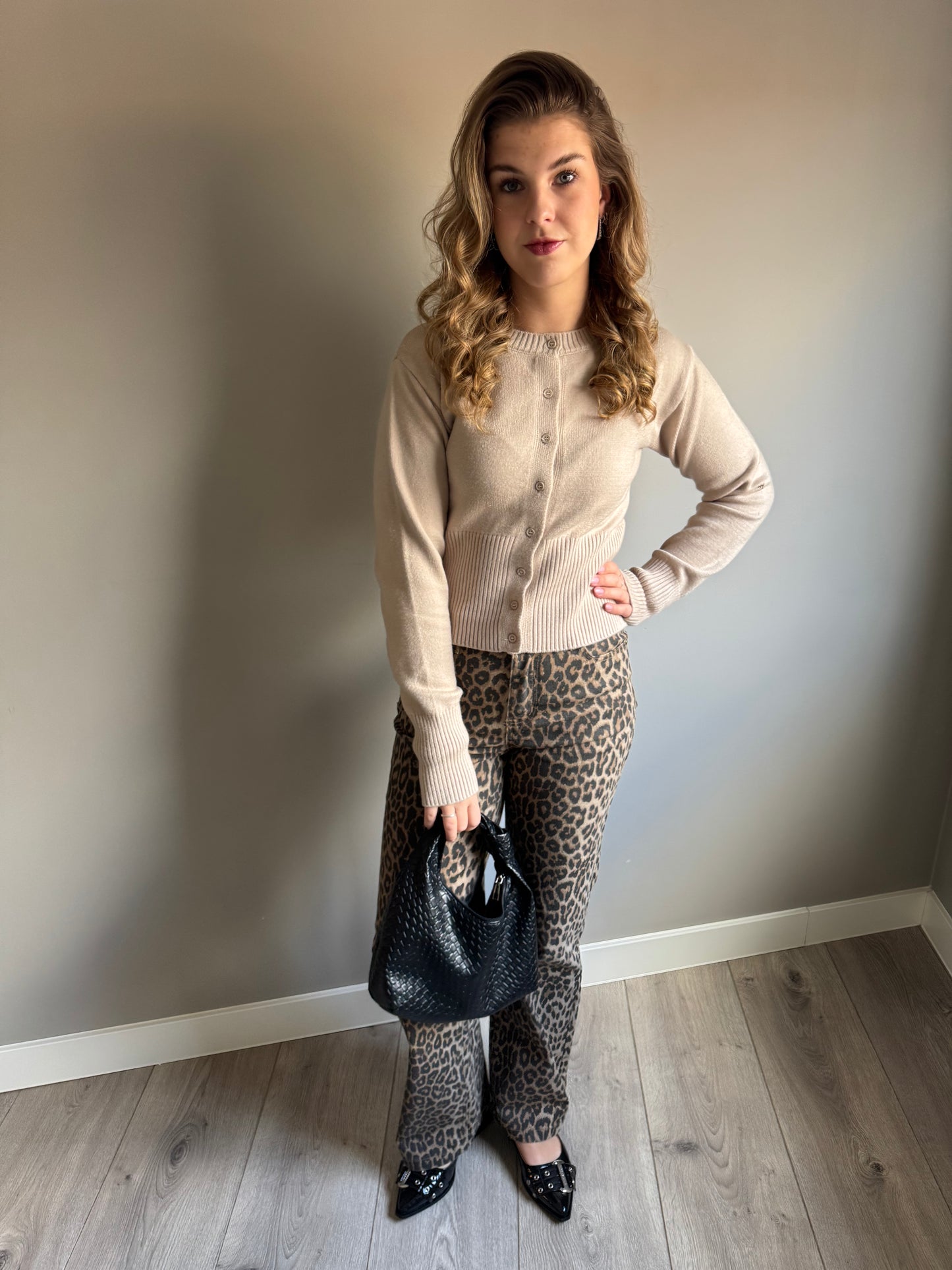 Amber vestje creme