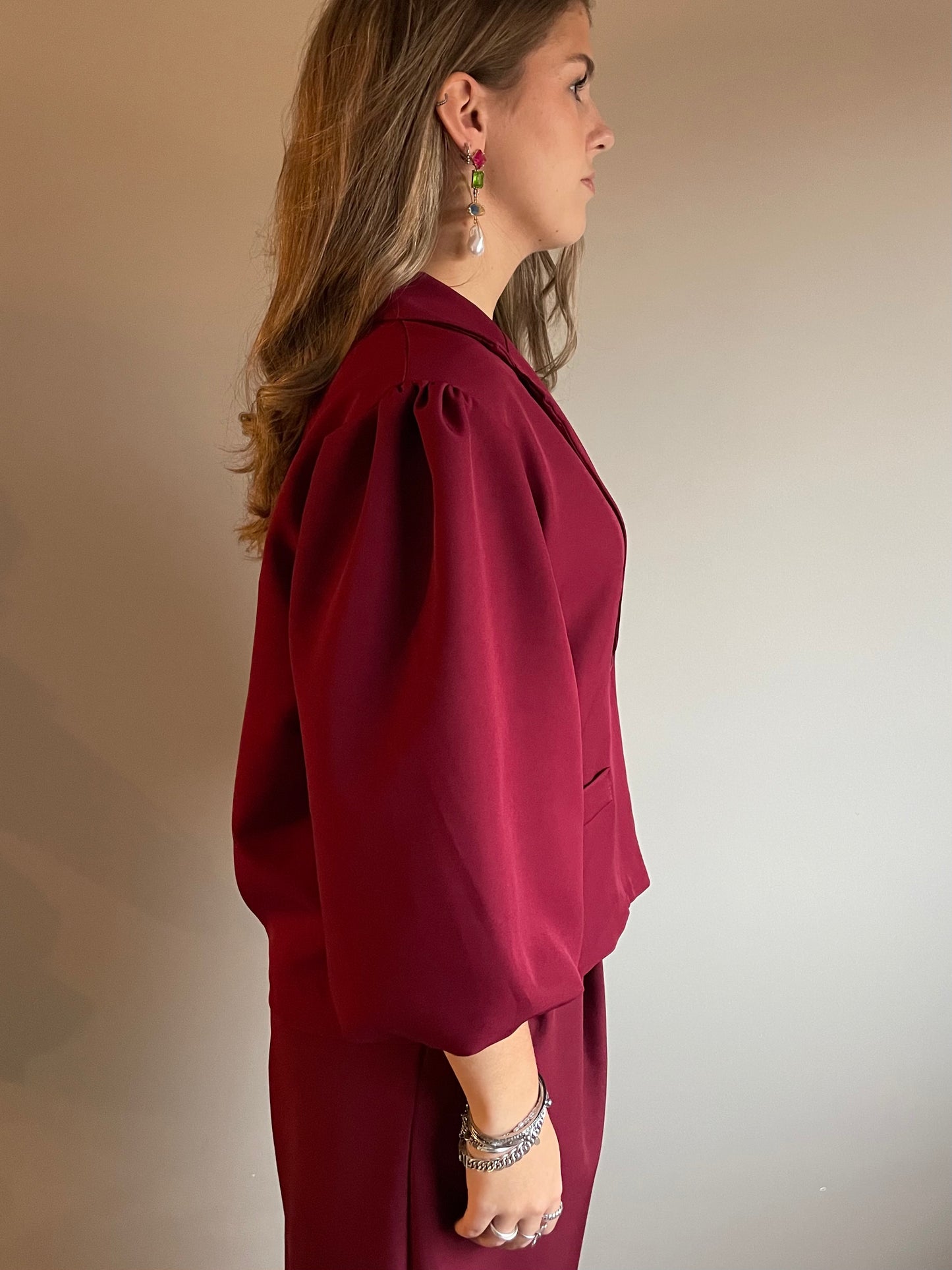 Cleo blazer bordeaux