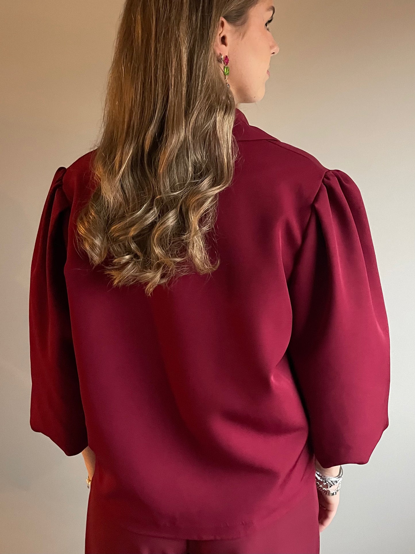 Cleo blazer bordeaux