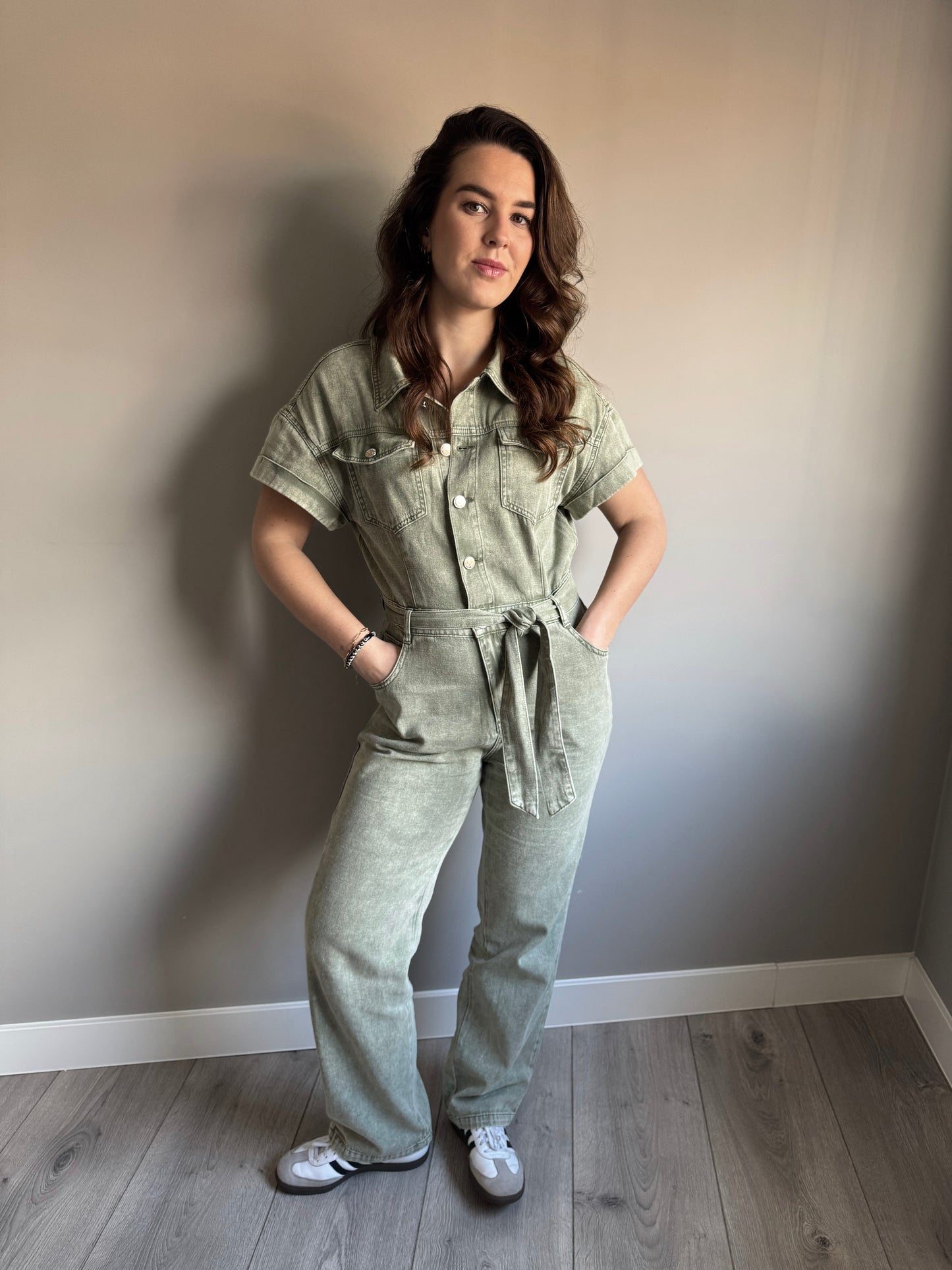 Céline jumpsuit groen