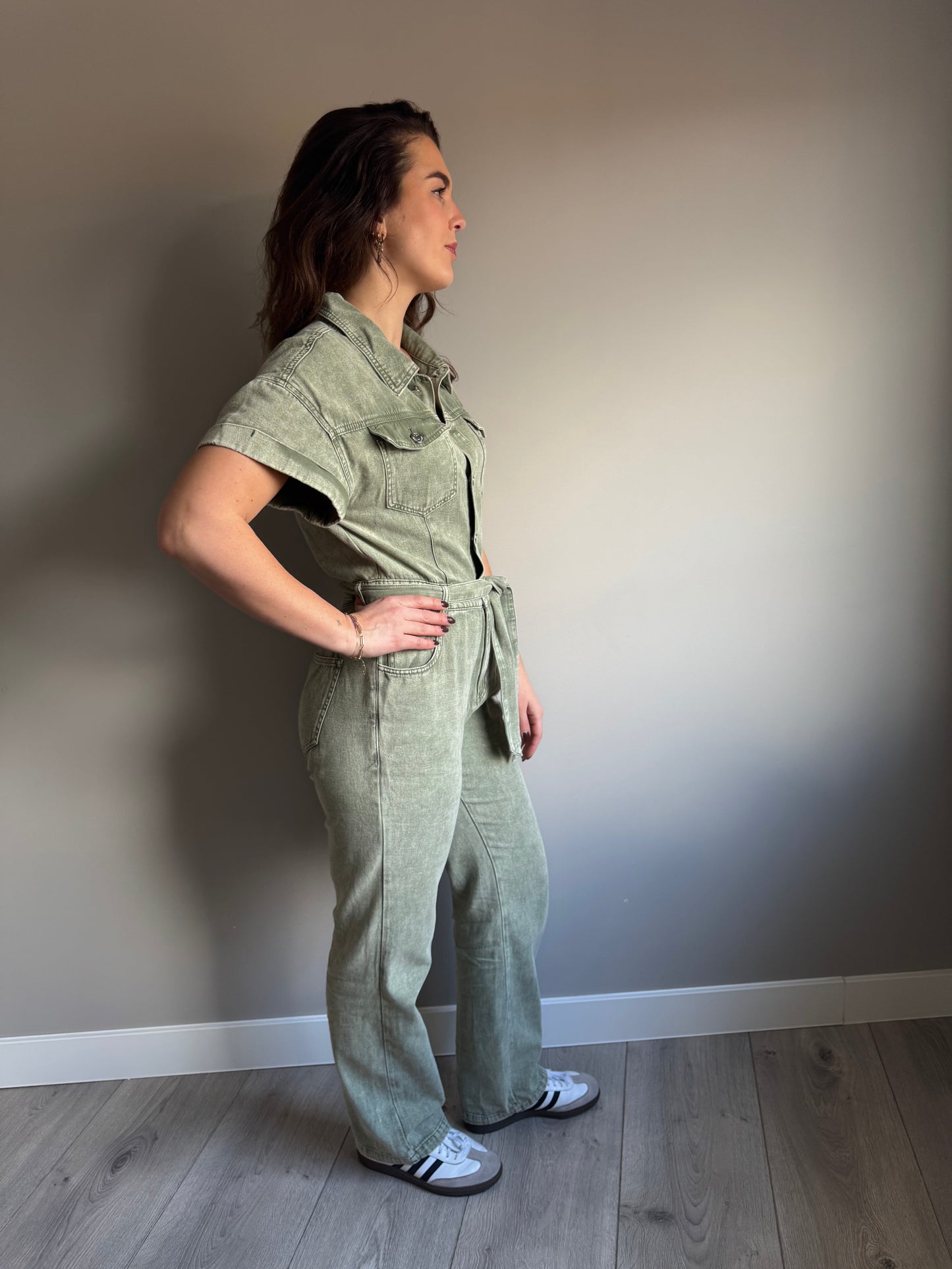 Céline jumpsuit groen