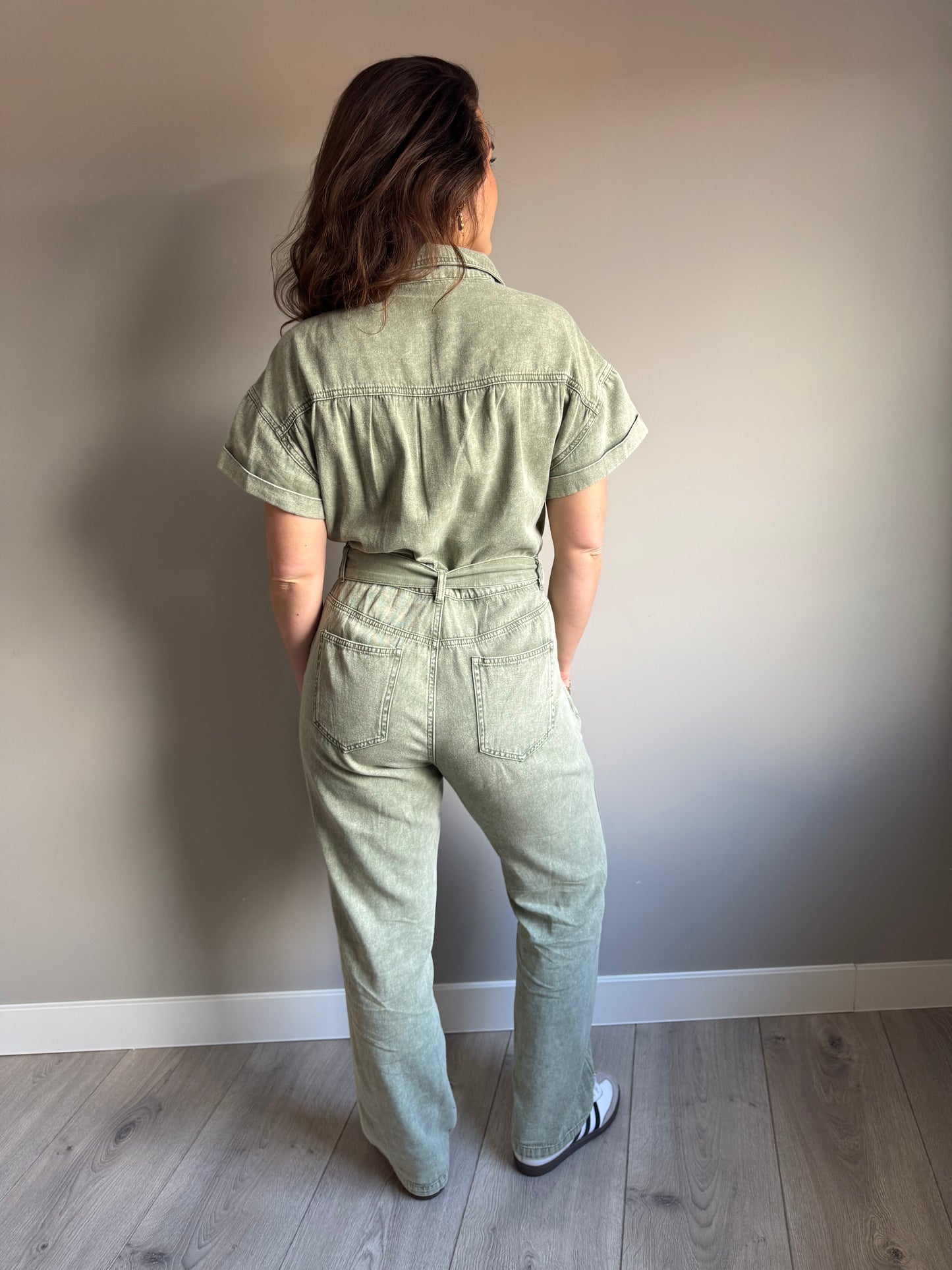 Céline jumpsuit groen
